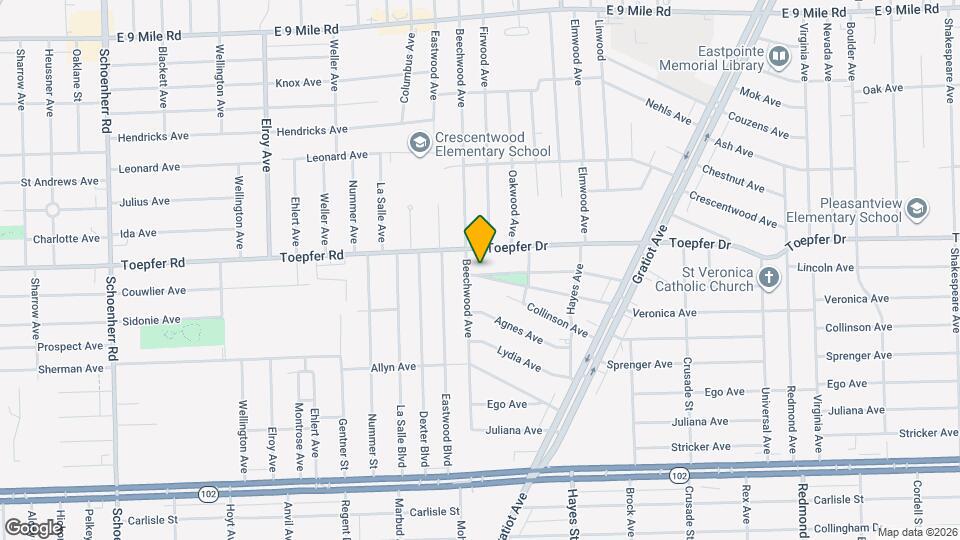 14625 Lincoln Ave Map and Location Details