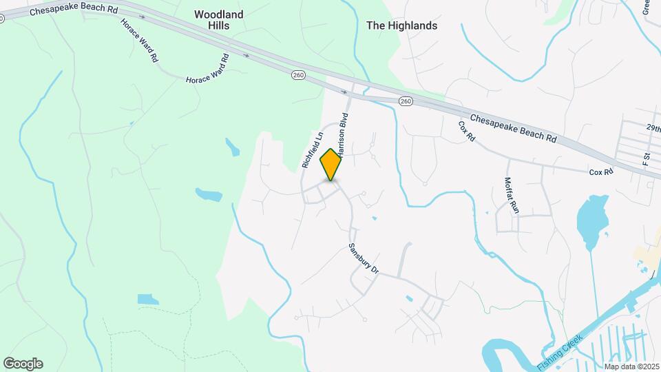 2562 Woodland Pl Map and Location Details