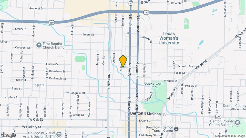 920 Bolivar St Map and Location Details