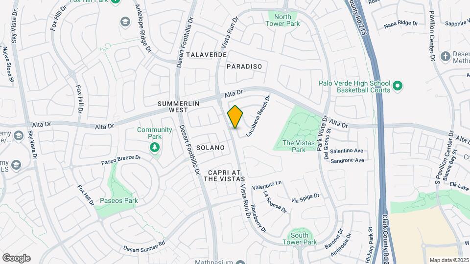 581 Caribbean Palm Dr Map and Location Details