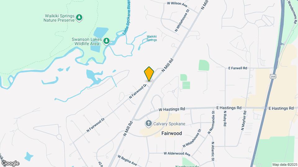 12523 N Fairwood Dr Map and Location Details