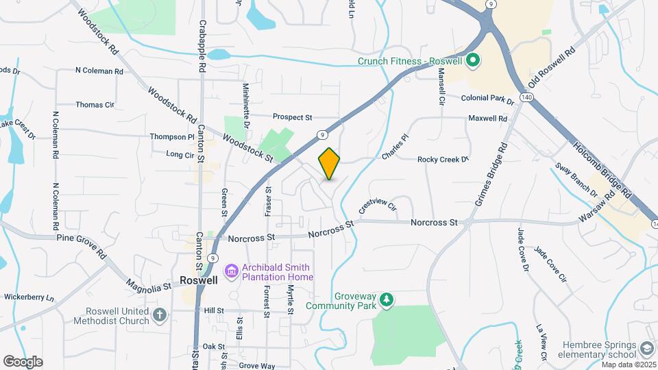1610 Liberty Ln Map and Location Details