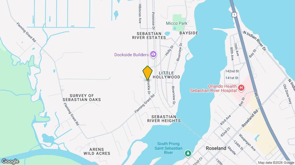 9852 Honeysuckle Dr Map and Location Details