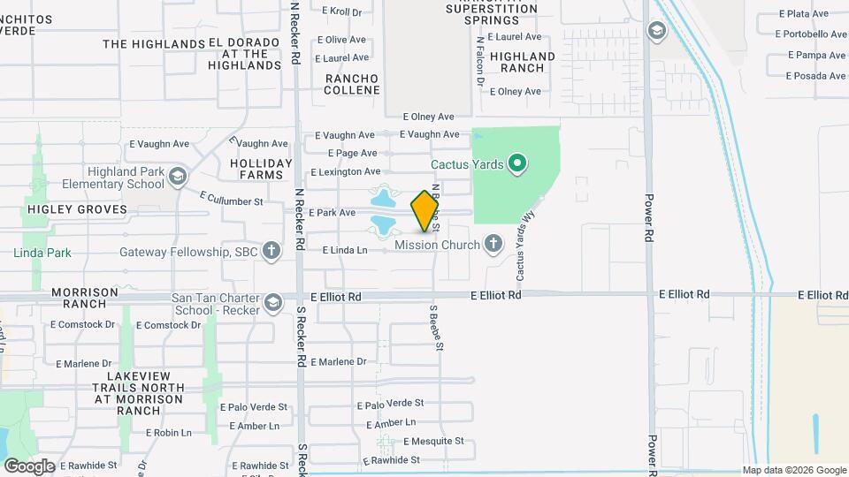 4275 E Bruce Ct Mapa y Detalles de la Ubicación