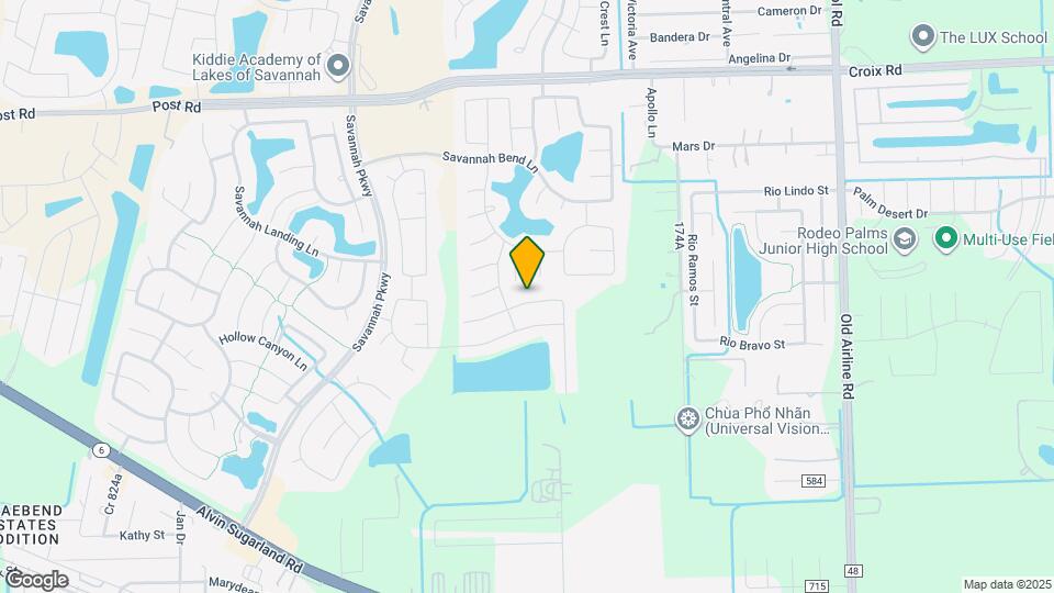 13301 Baron Hill Ln Map and Location Details