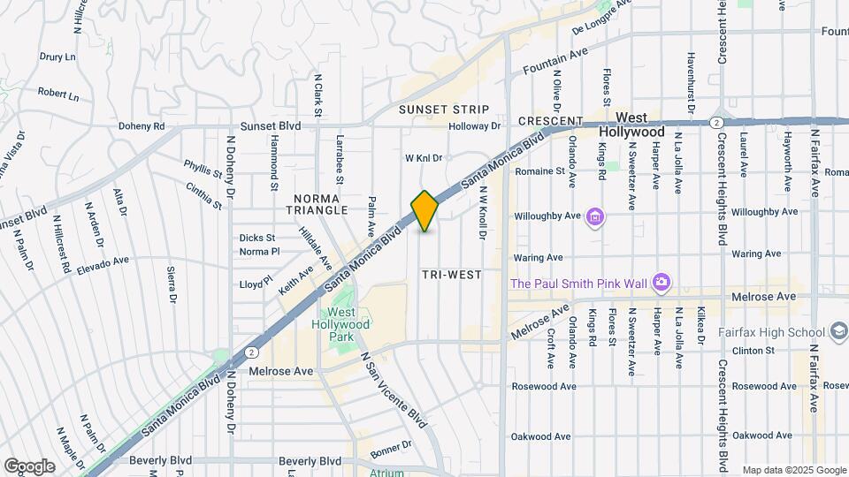 840 Huntley Dr Map and Location Details