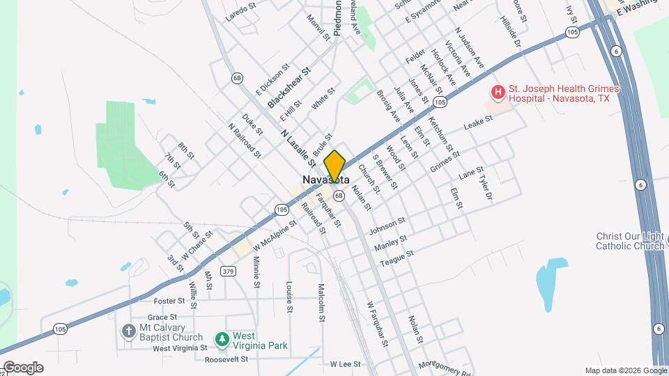 1111 Highgarden Dr Map and Location Details