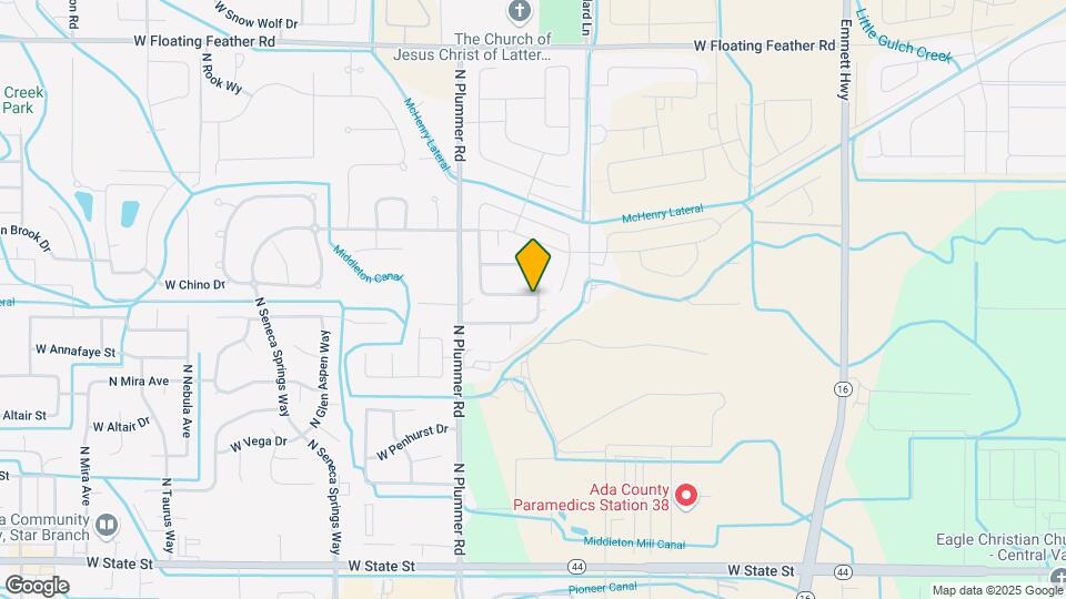 9401 W Chino St Map and Location Details