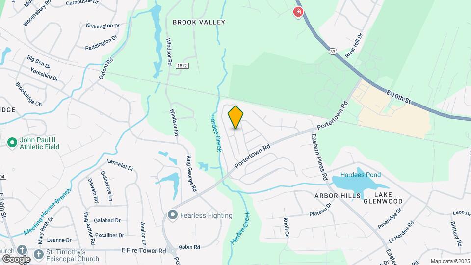 1529 Pine Brook Ct Map and Location Details