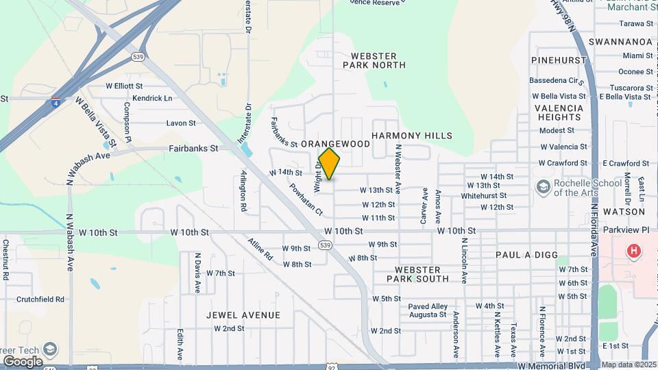 1526 Providence Rd Map and Location Details