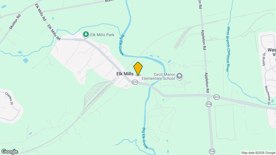 797 Elk Mills Rd, Unit D Map and Location Details