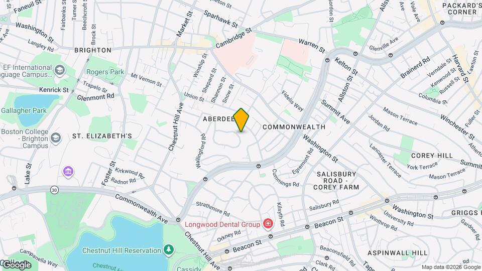 105 Nottinghill Rd Map and Location Details