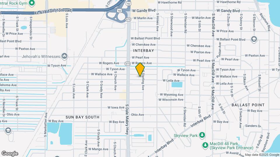 3703 W Leila Ave Mapa y Detalles de la Ubicación