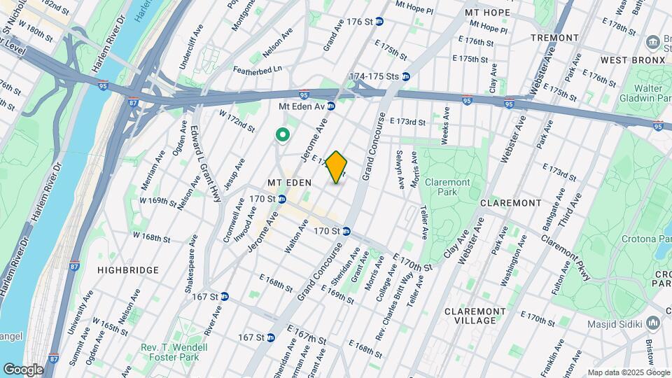 1459 Wythe Pl Mapa y Detalles de la Ubicación
