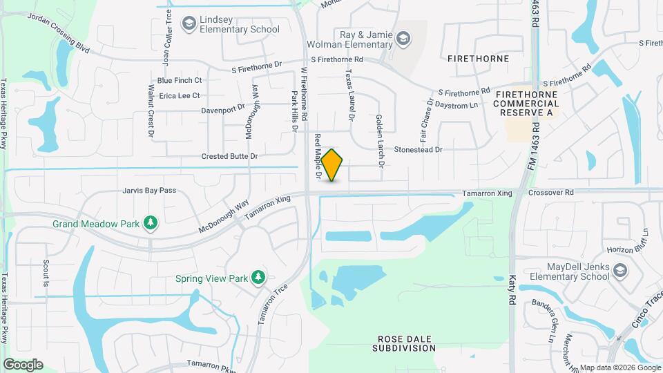 28607 Green Hedge Dr Map and Location Details