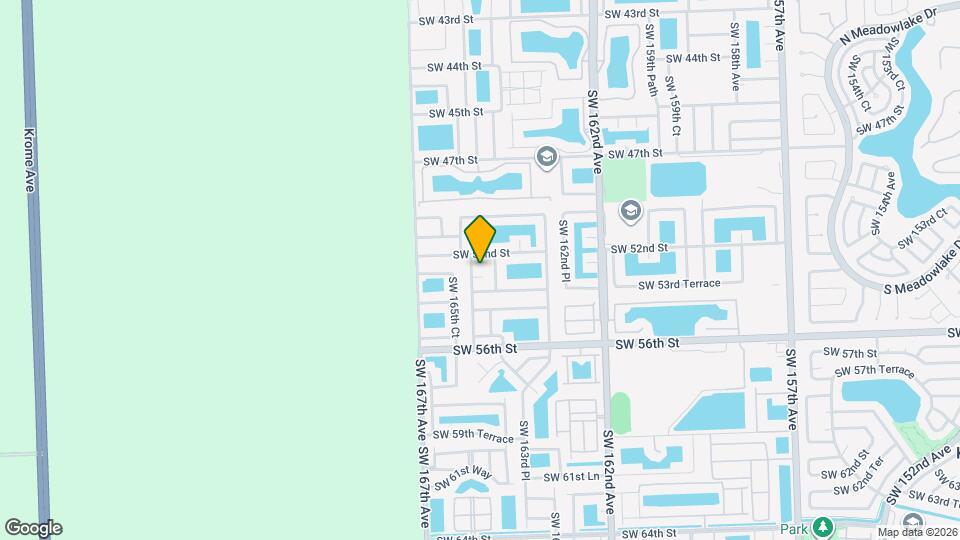 16479 SW 53rd St Map and Location Details