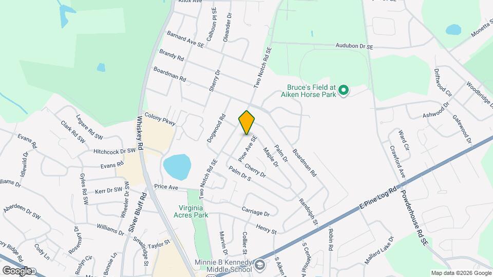 408 Palm Dr S Map and Location Details