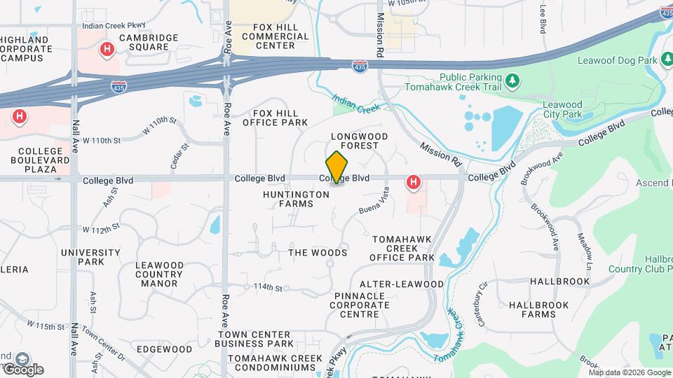 11109 Delmar Ct Map and Location Details