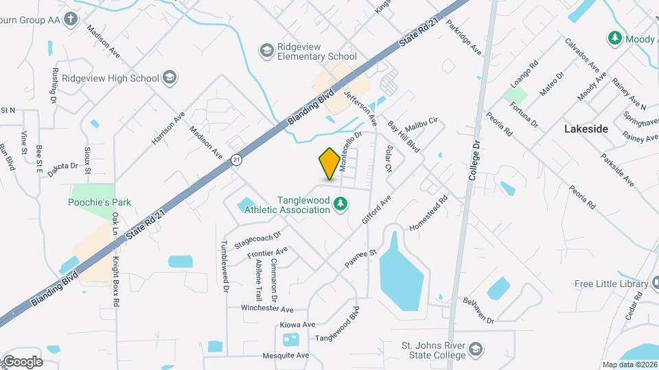 1324 Independence Dr Map and Location Details