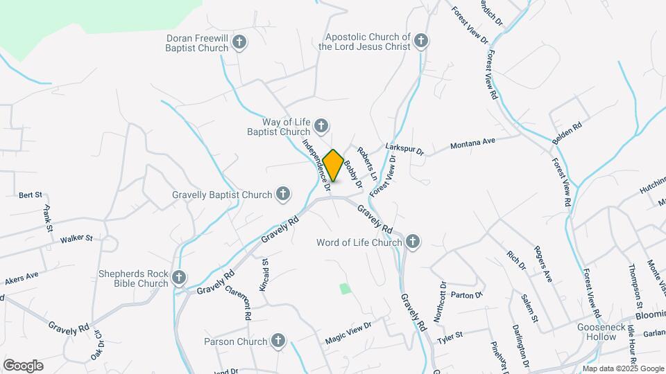 701 Gravely Rd Map and Location Details