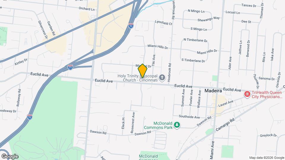 6930 Euclid Ave Mapa y Detalles de la Ubicación