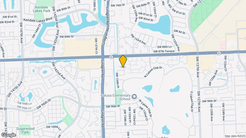 13425 SW 90th Ter Mapa y Detalles de la Ubicación