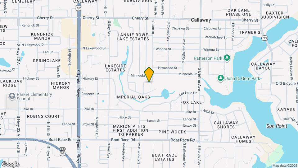 6224 Seminole Dr Mapa y Detalles de la Ubicación