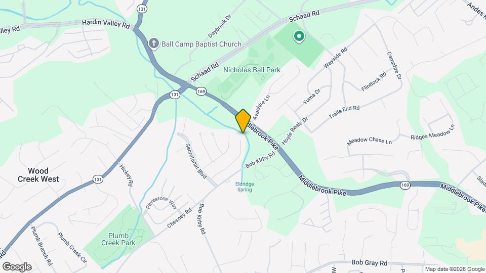 9700 War Admiral Ln Map and Location Details