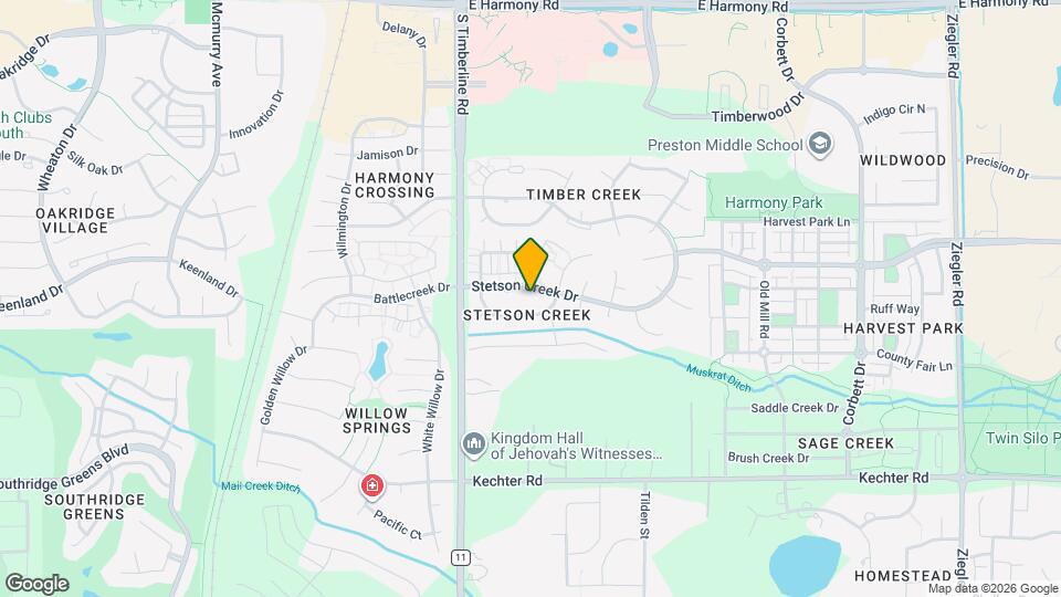 2207 Stetson Creek Dr Map and Location Details