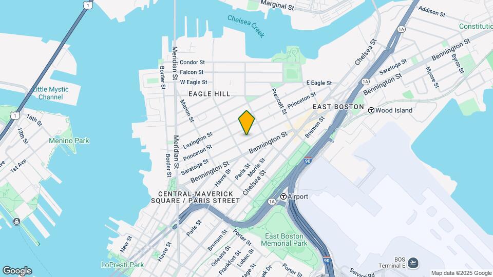 226 Saratoga St, Unit #2 Mapa y Detalles de la Ubicación