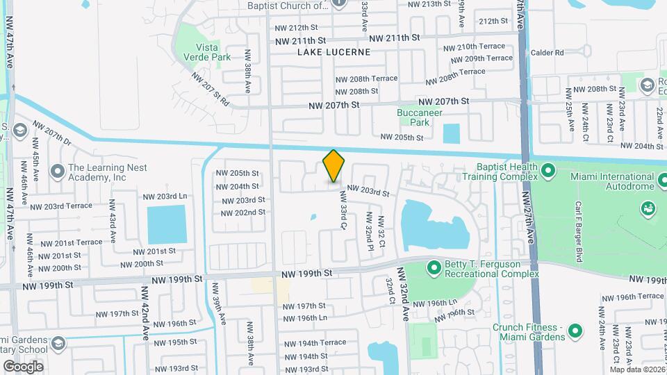 20301 NW 34th Ave Map and Location Details