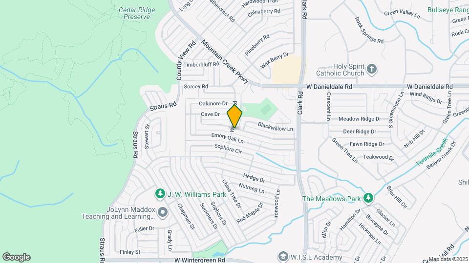 7254 Cloverglen Dr Map and Location Details