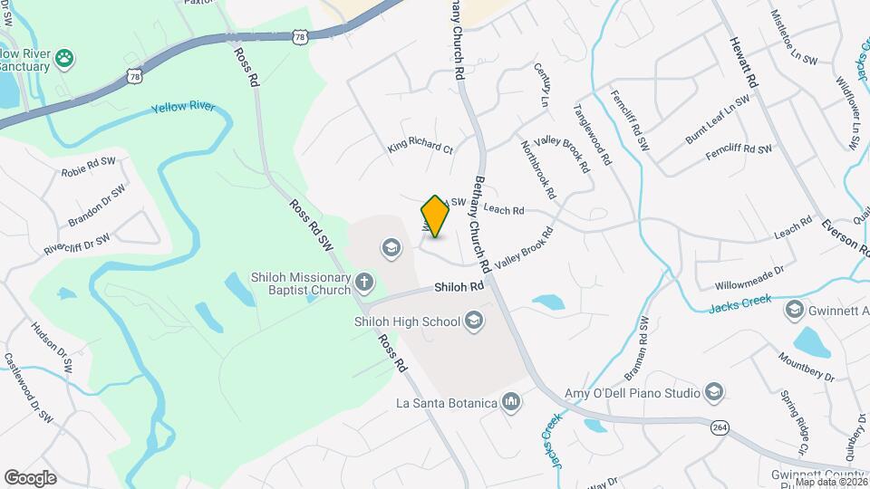 2490 Crumps Landing Rd SW Mapa y Detalles de la Ubicación