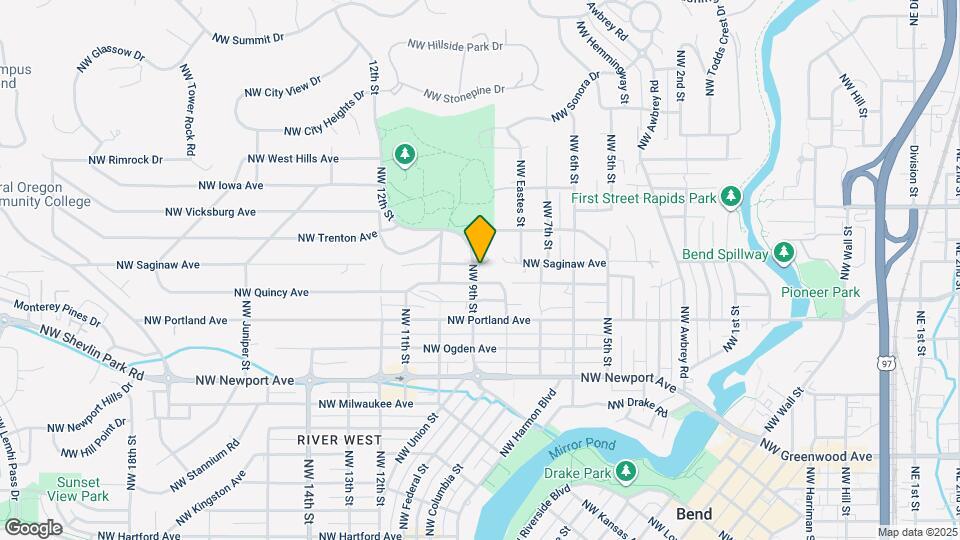 805 NW Saginaw Ave Map and Location Details