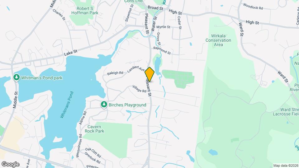 1193 Pleasant St Map and Location Details