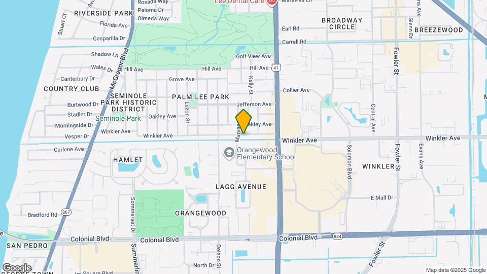 1848 Winkler Ave Map and Location Details