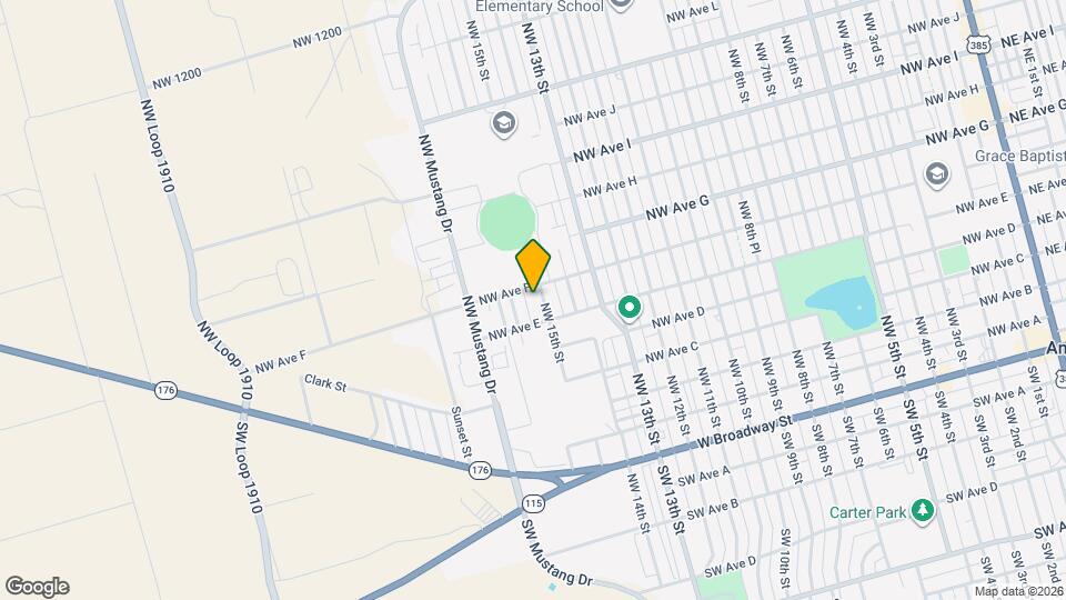 605 NW 15th St Map and Location Details