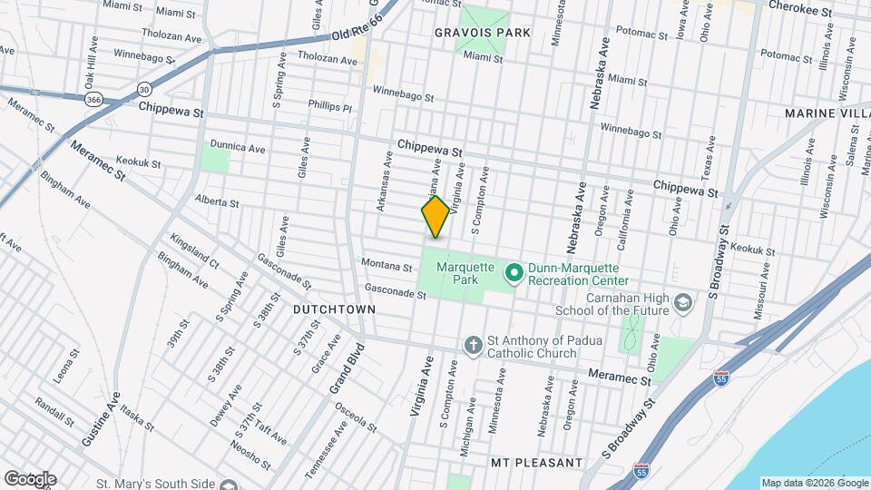 3315 Osage St Map and Location Details