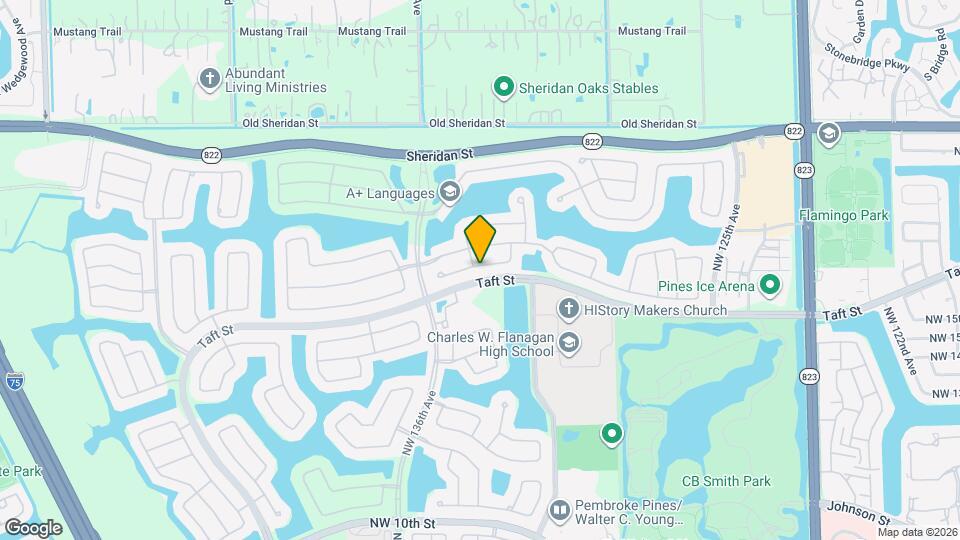 13176 NW 18th St Map and Location Details