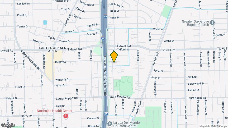 9226 Dodson St Map and Location Details