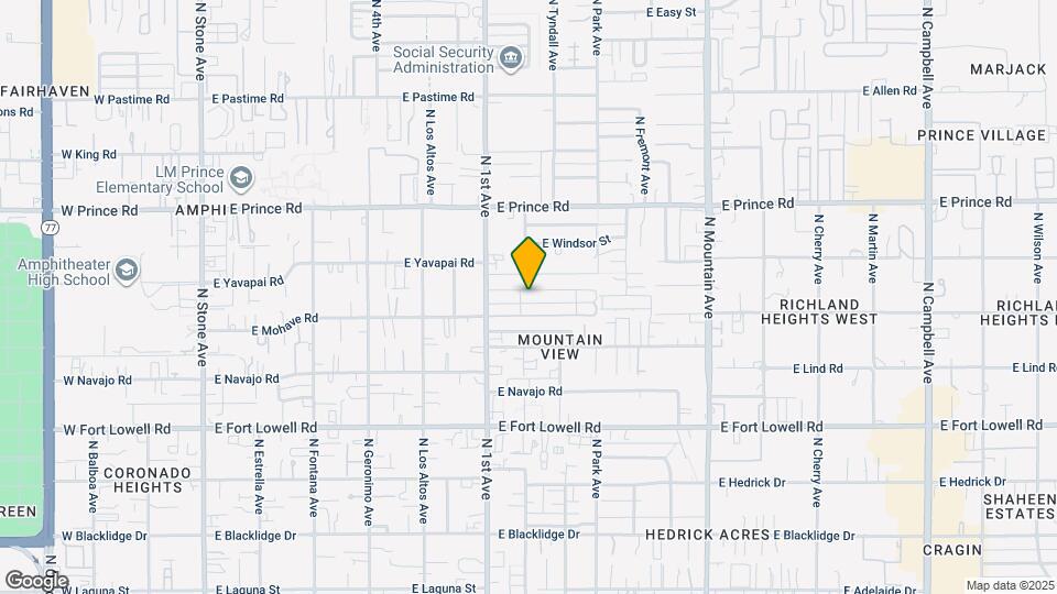 803 E Holaway Dr Map and Location Details