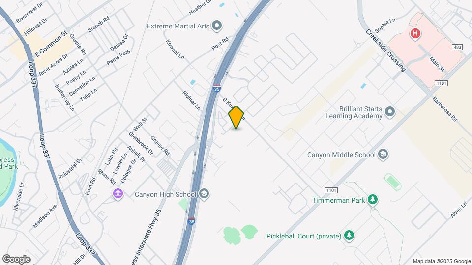 216 S Kowald Ln Map and Location Details