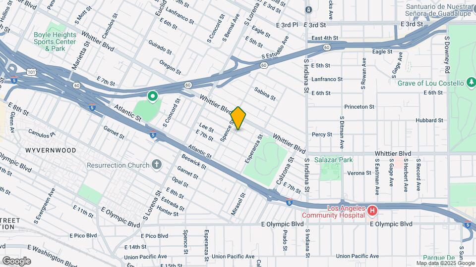 3527 Siskiyou St Mapa y Detalles de la Ubicación