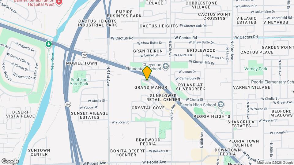 8889 W Cameron Dr Map and Location Details