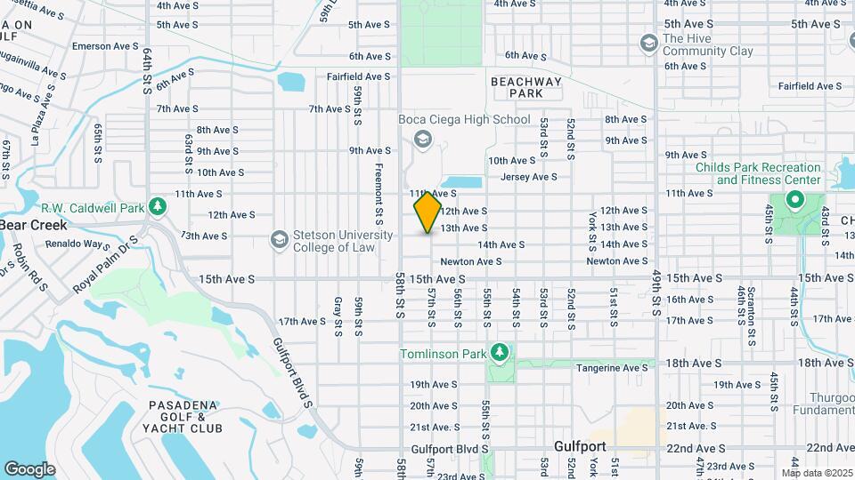1301 57th St S Map and Location Details