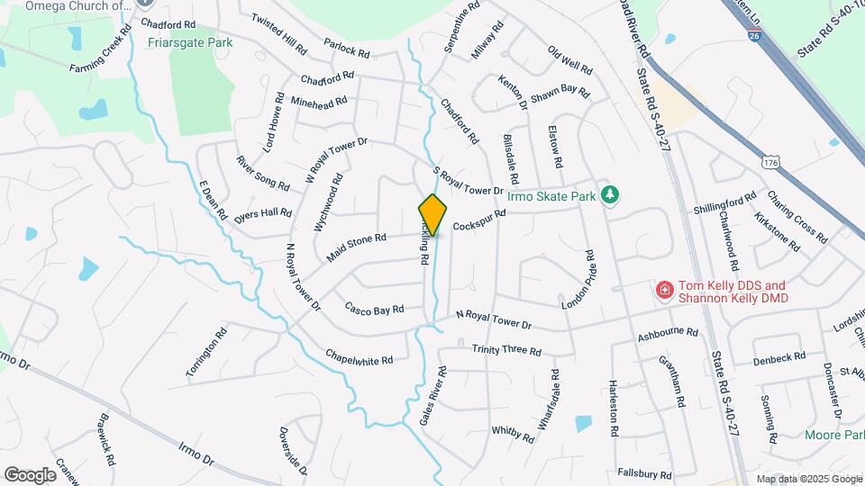 231 Brickling Rd Map and Location Details