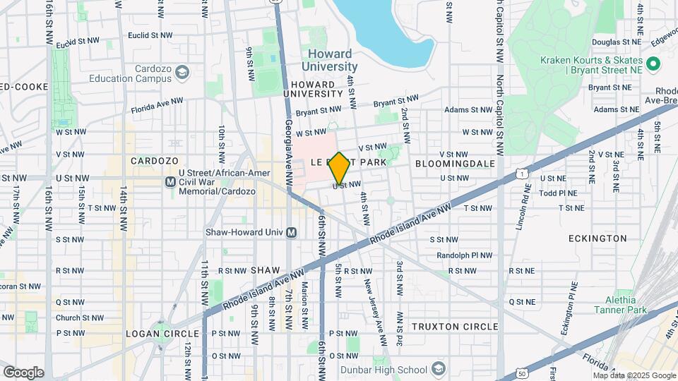 1914 5th St NW Map and Location Details