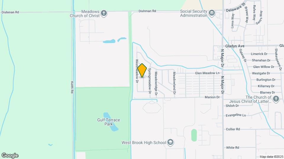 1119 Meadowvale Dr Map and Location Details