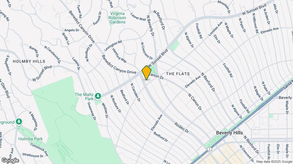 804 N Rodeo Dr Map and Location Details
