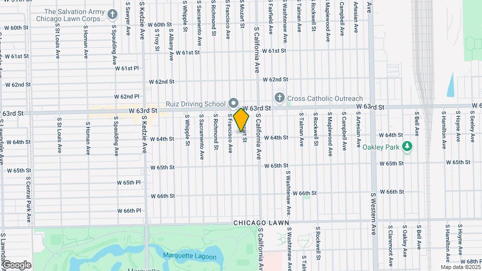 2838 W 64th St Map and Location Details